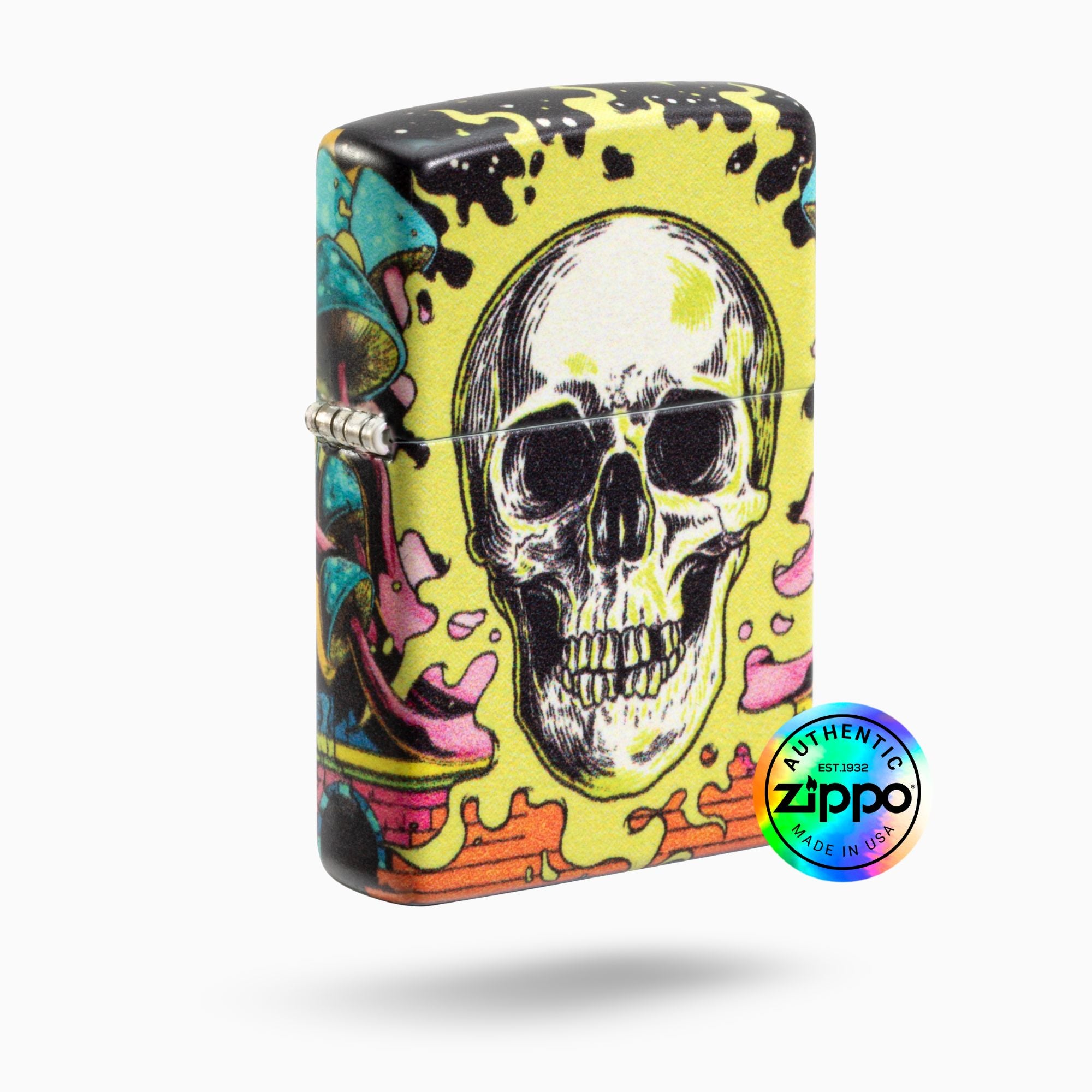 Zippo Trippẏ Skull Windproof Lighter