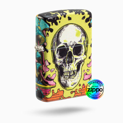 Zippo Trippẏ Skull Windproof Lighter
