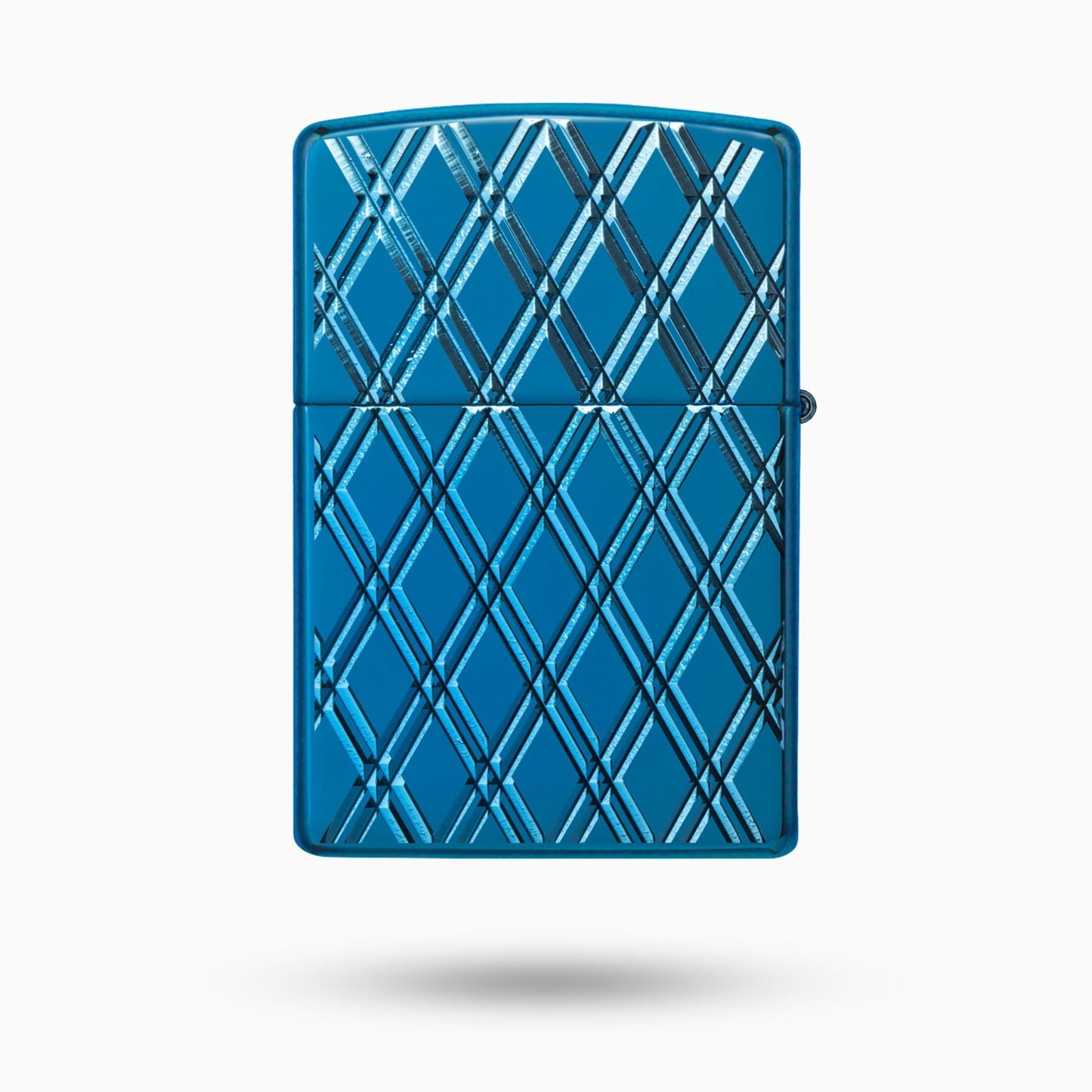 Zippo Armor High Polish Blue Diamonds