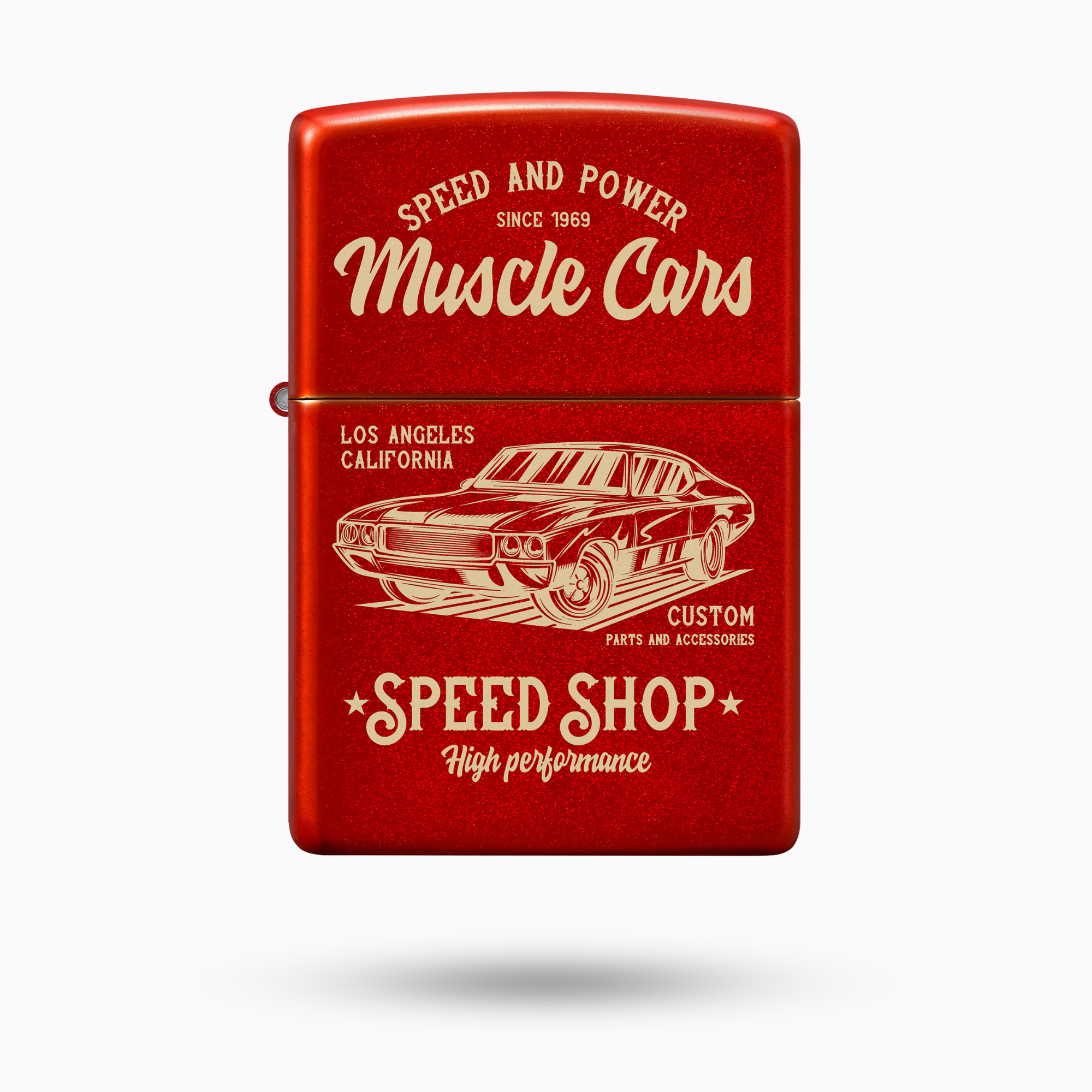 Zippo Muscle Car Design  Windproof Lighter