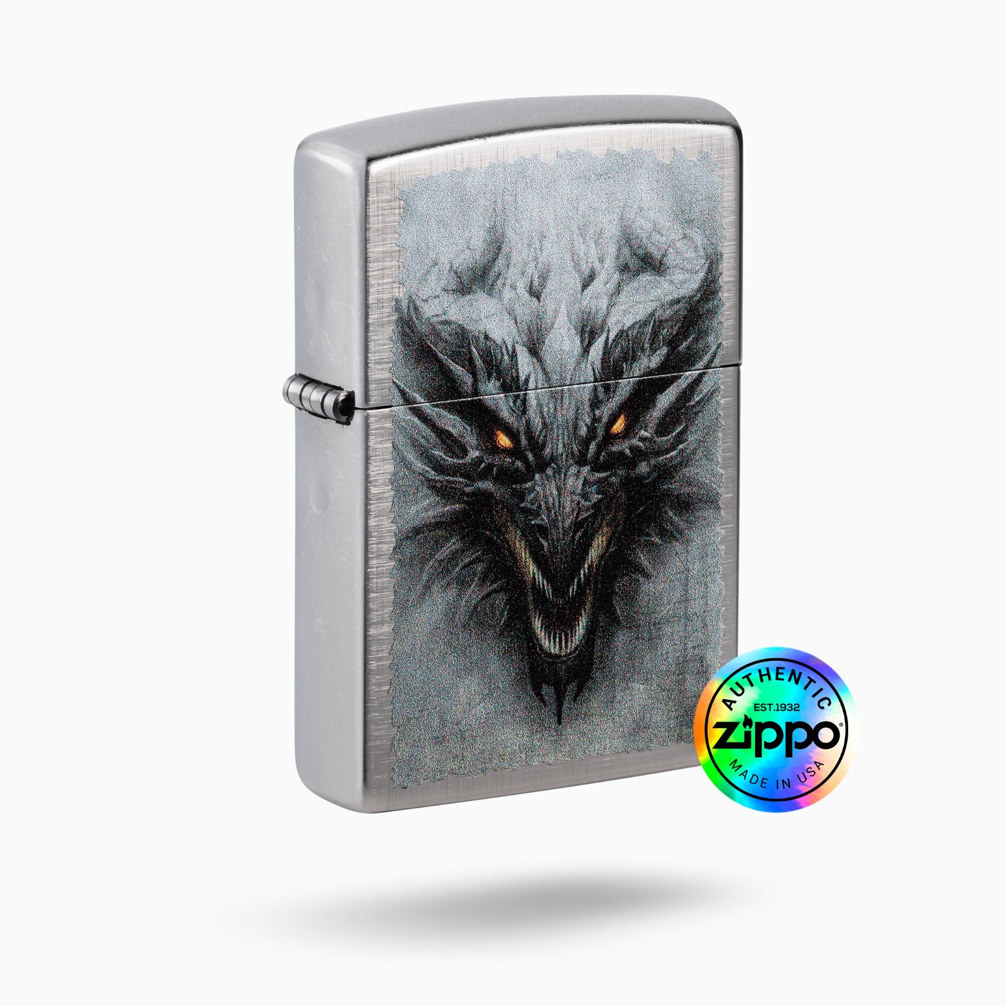 Zippo Dragon Design Windproof Lighter