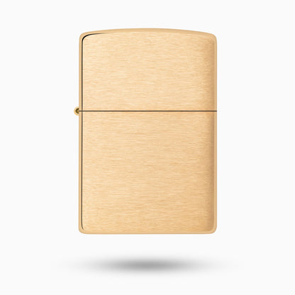 Zippo Armor Brushed Brass Windproof Lighter