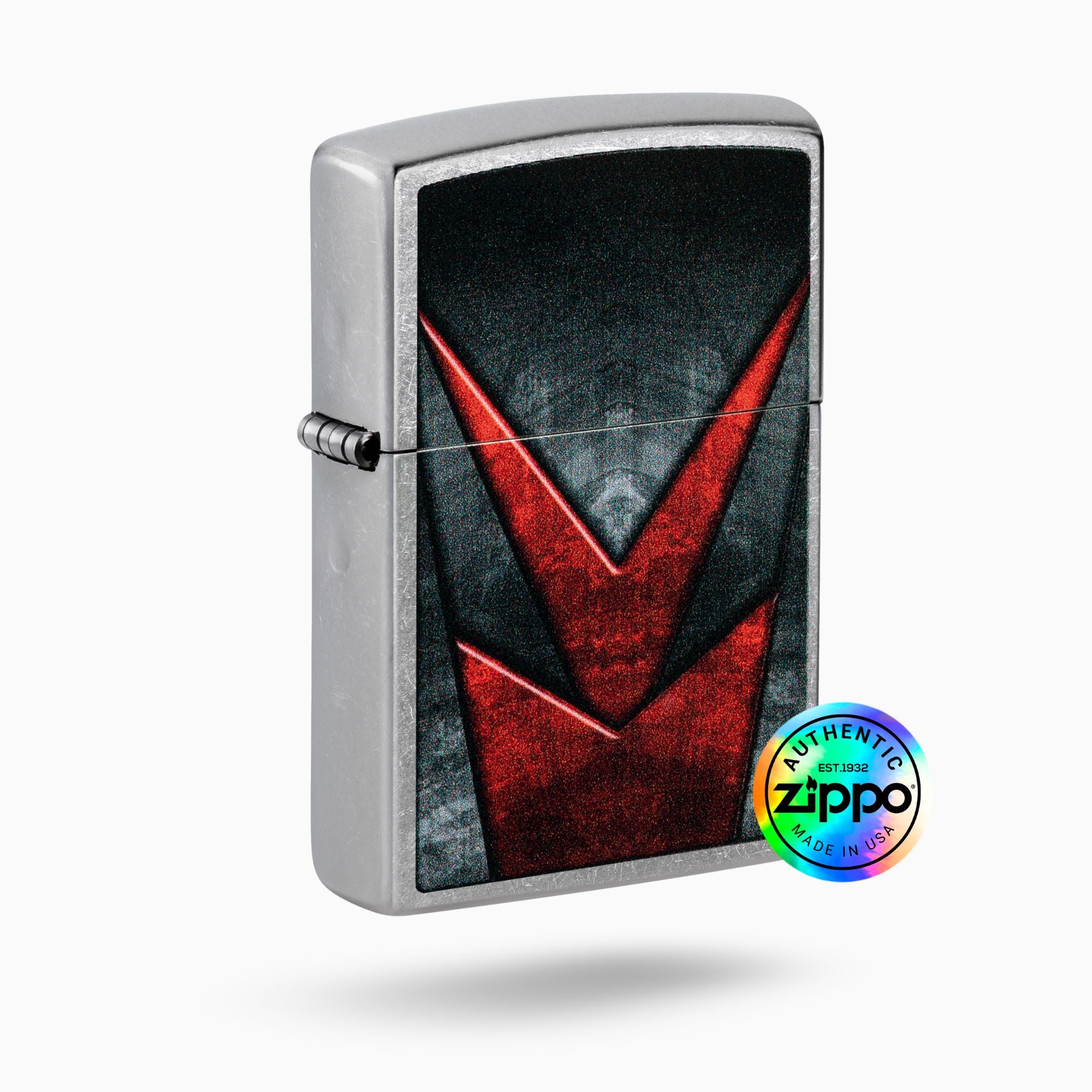 Zippo Metallic Pattern Design Windproof Lighter