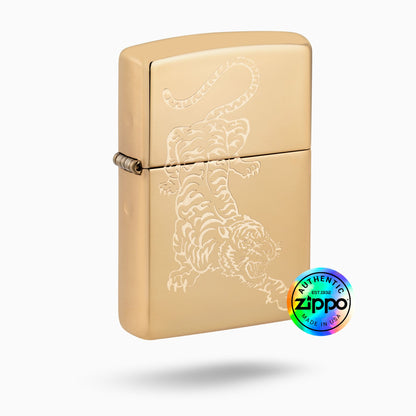 Zippo Tiger Design Windproof Lighter