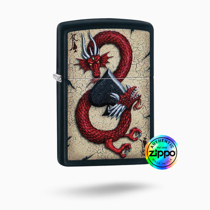 Zippo Dragon Ace Design Windproof Lighter