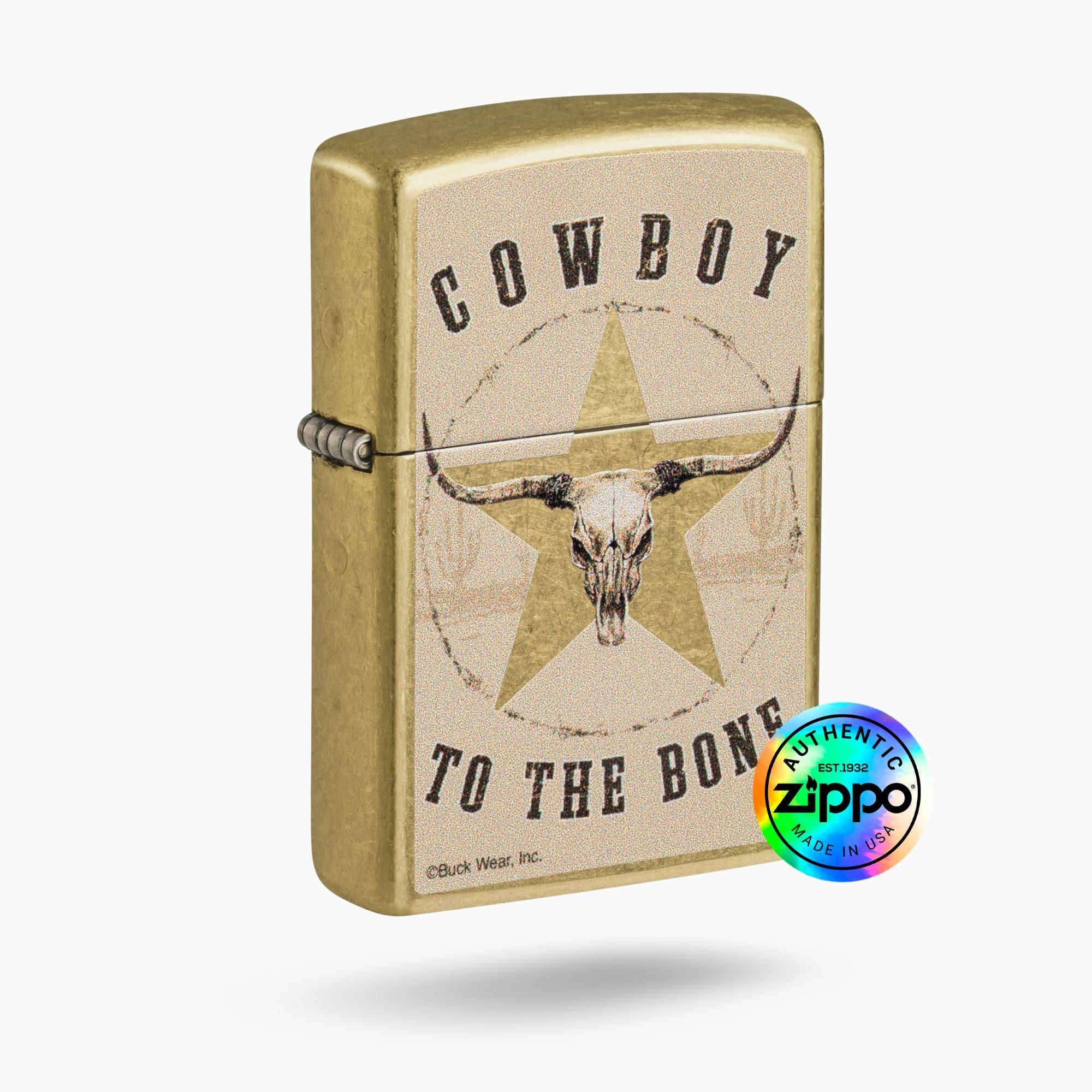 Zippo Buck Wear™ Cowboy Windproof Lighter