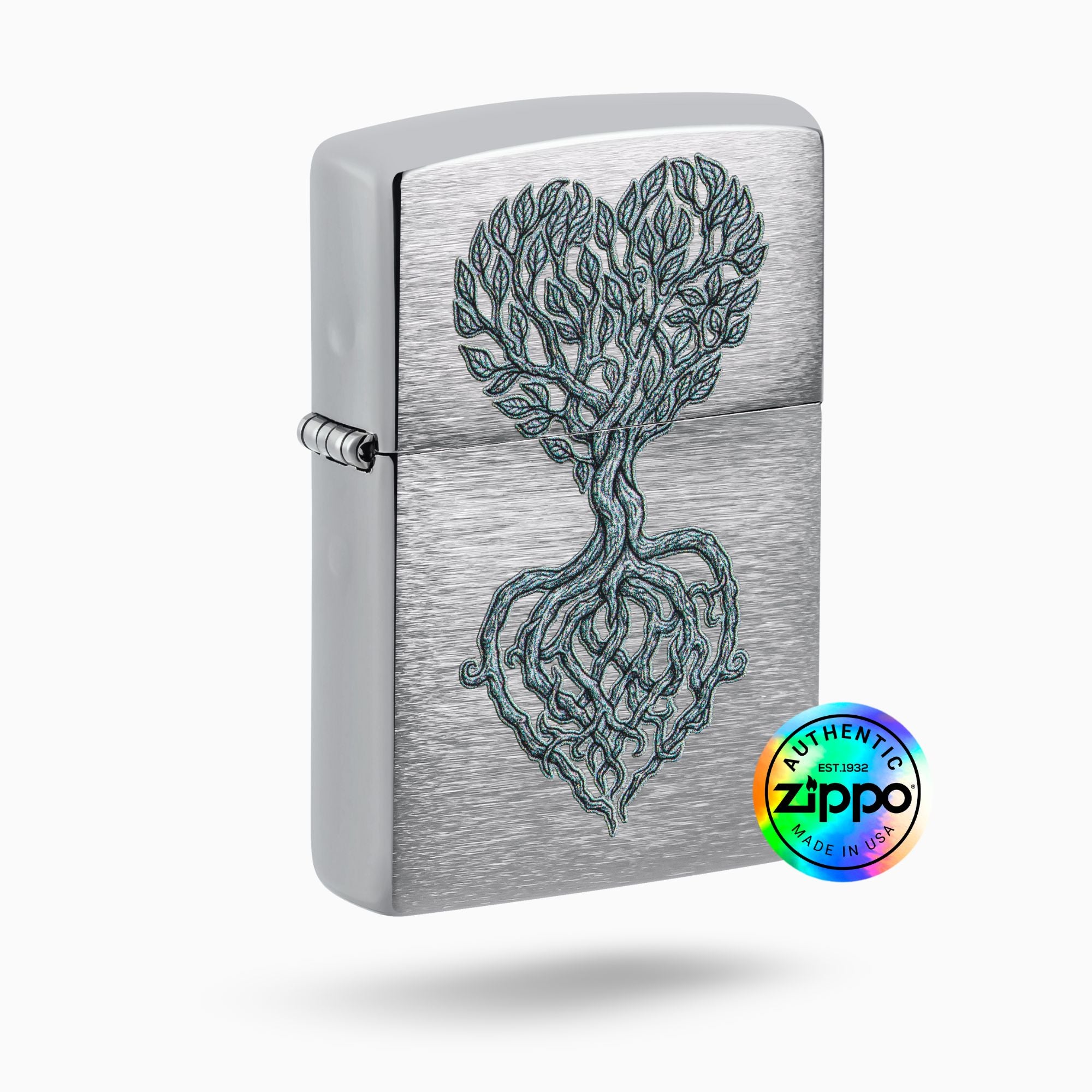 Zippo Rooted in Love Design WIndproof Lighter