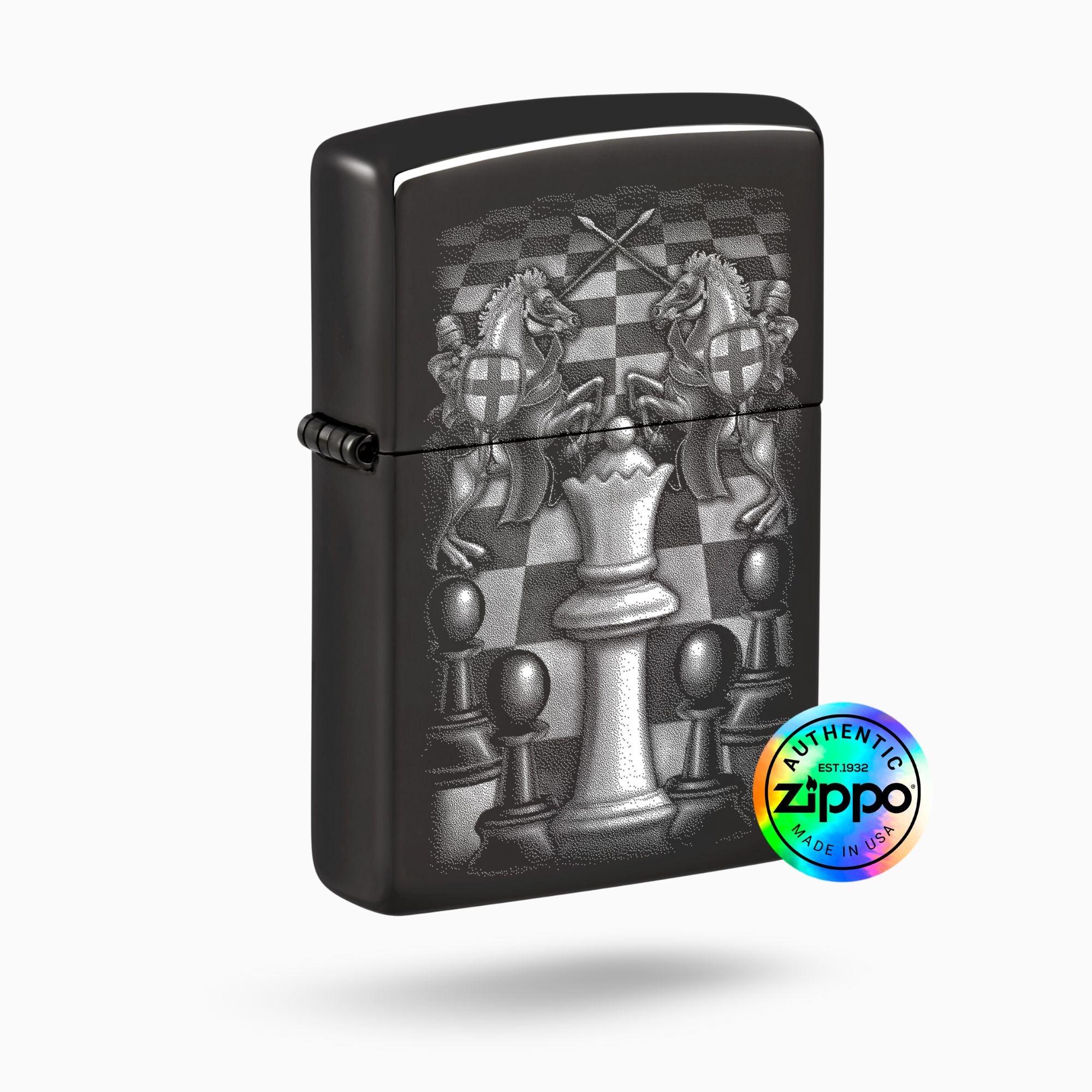 Zippo Chess Design Windproof Lighter