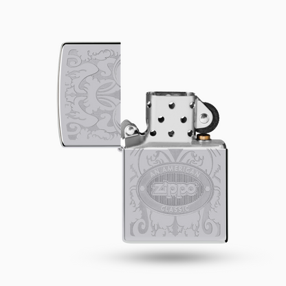 Zippo Crown Stamp Design Windproof Lighter