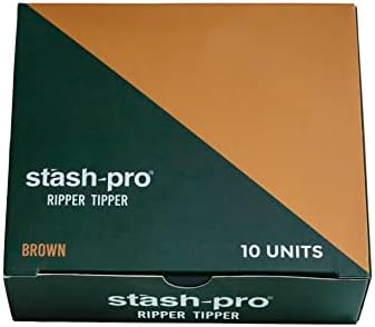 Stash Pro Brown Ripper Rolling Small Size Paper 32 Leaves + 32 Roaches