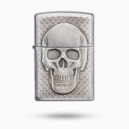 Zippo Skull with Brain Surprise Windproof Lighter