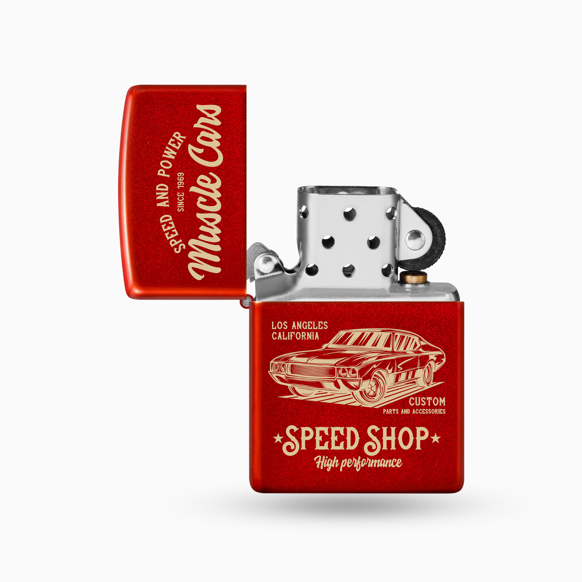 Zippo Muscle Car Design  Windproof Lighter