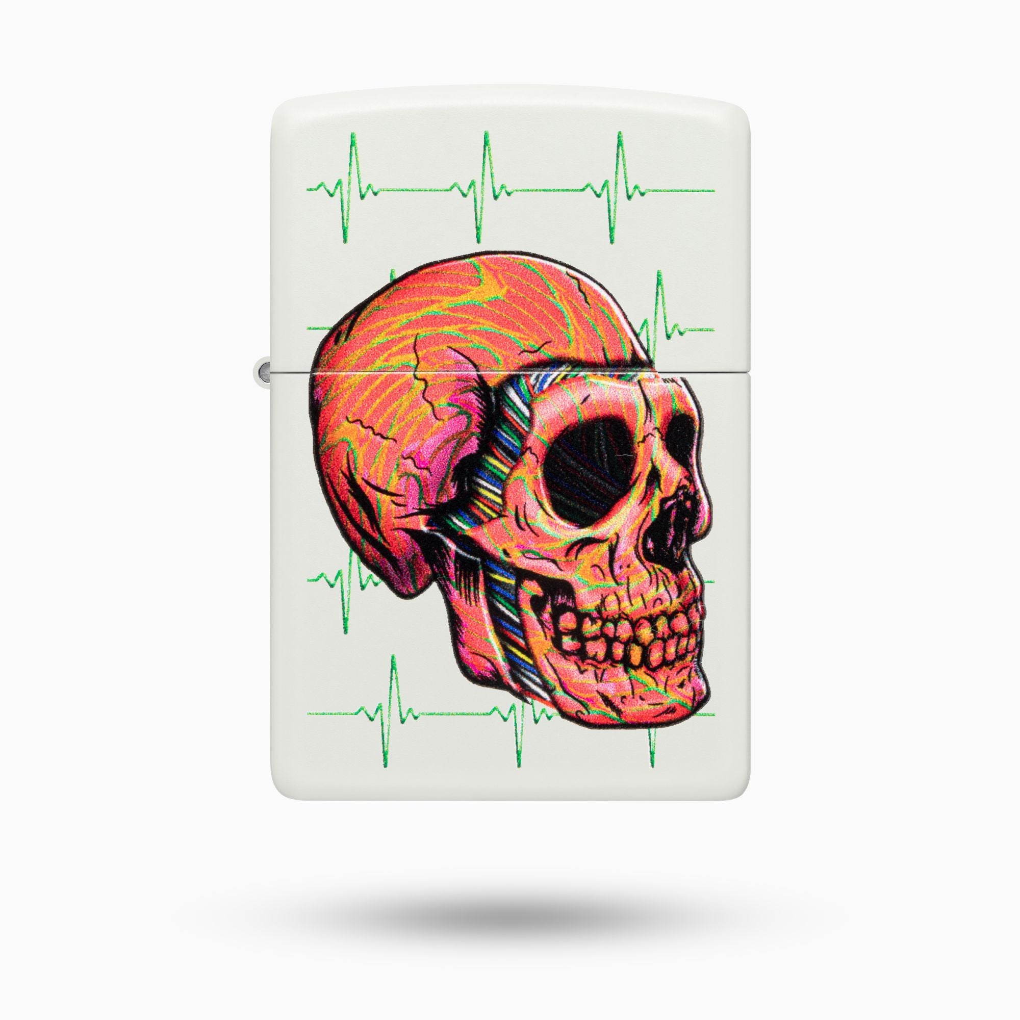 Zippo Cyber Skull Design Windproof Lighter