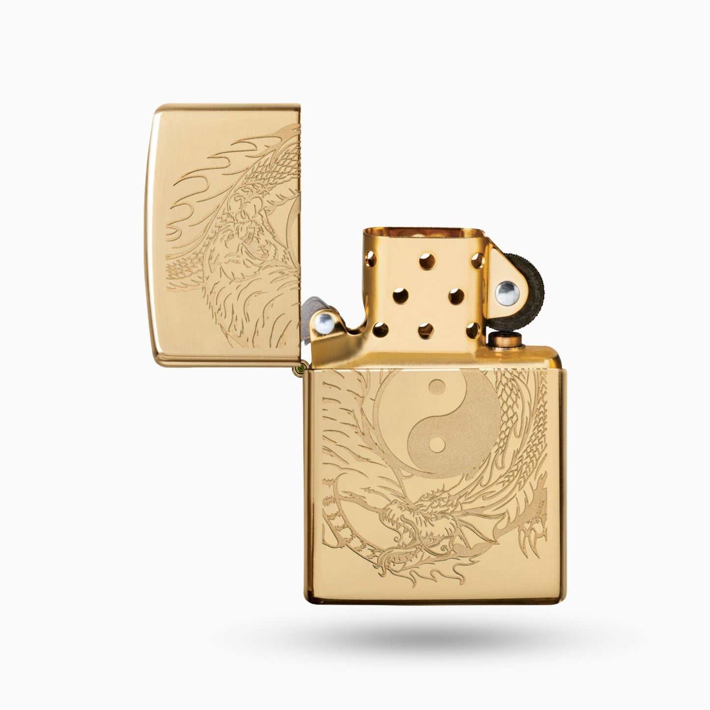 Zippo Tiger and Dragon Design Windproof Lighter