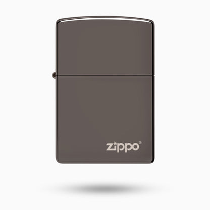 Zippo Classic Black Ice®  Logo Windproof Lighter