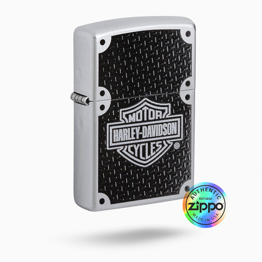 Zippo Harley-Davidson Carbon Fiber Design  Windproof Lighter