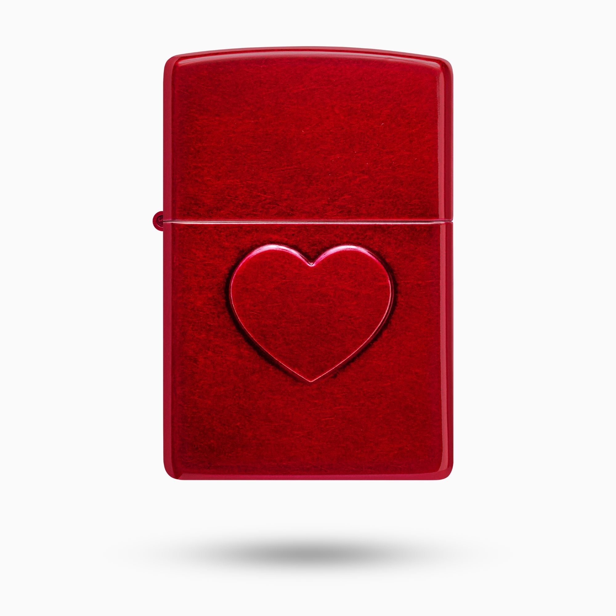 Zippo Stamped Heart Design Windproof Lighter
