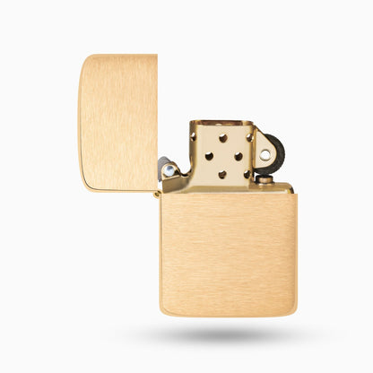 Zippo Brushed Brass 1941 Replica Windproof Lighter