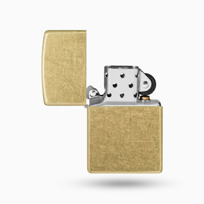 Zippo Classic Street Brass Windproof Lighter