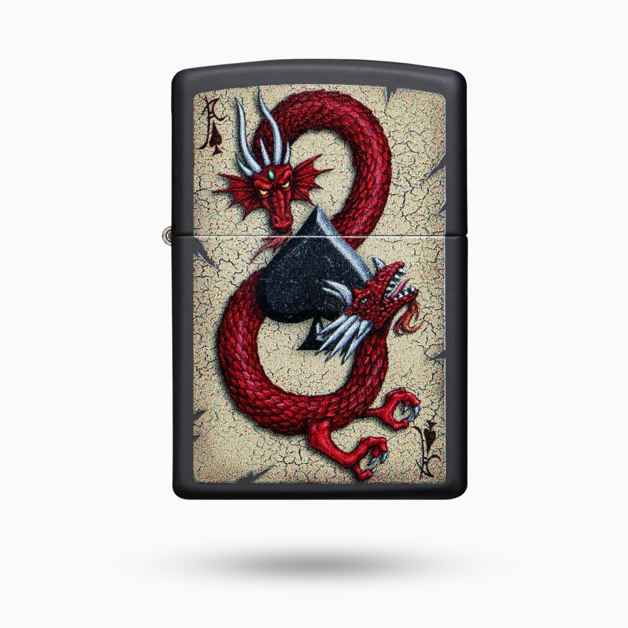 Zippo Dragon Ace Design Windproof Lighter