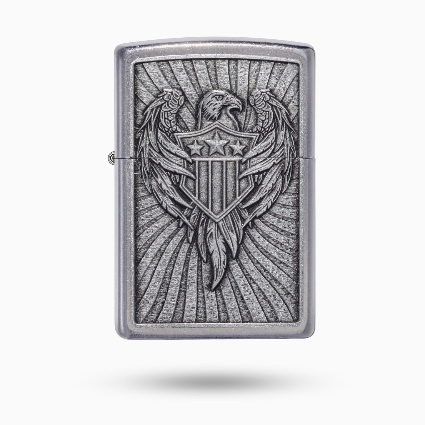 Zippo Eagle Shield Emblem Design Windproof Lighter