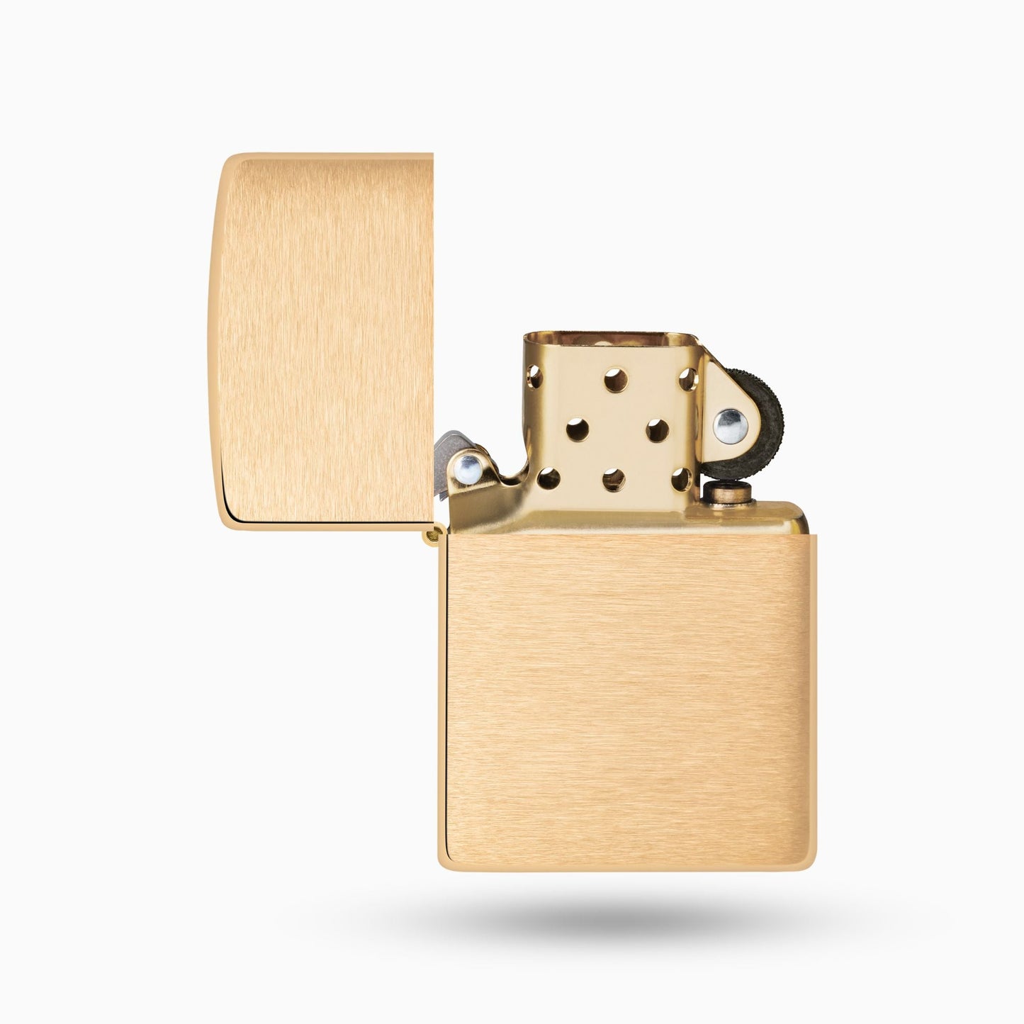 Zippo Classic Brushed Brass Windproof Lighter