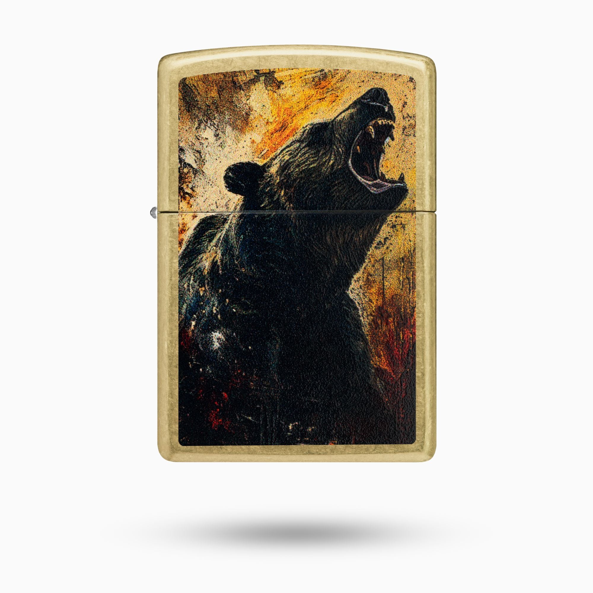 Zippo Grizzly Roar Design Windproof Lighter