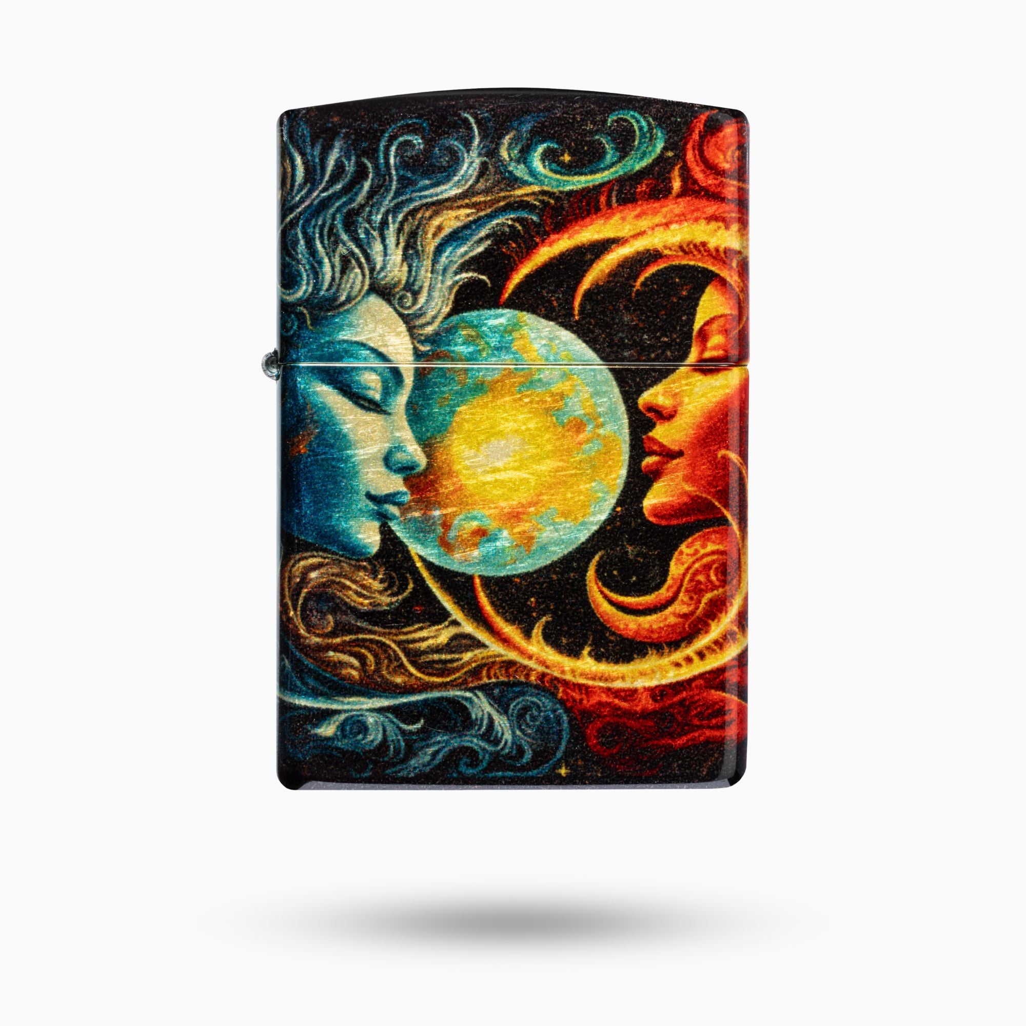 Zippo Sun and Moon Design Windproof Lighter