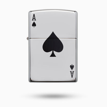 Zippo Simple Spade Design WIndproof Lighter