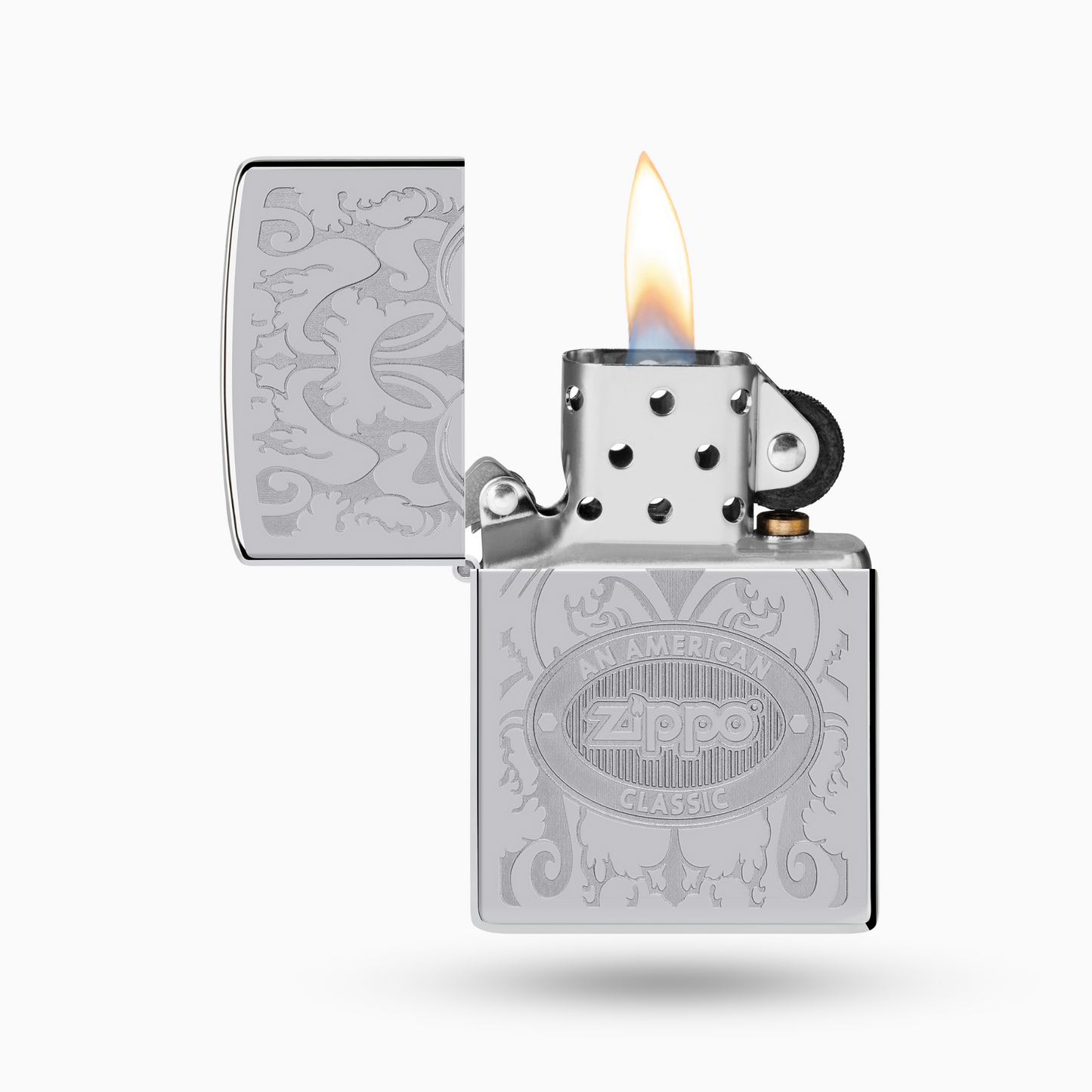 Zippo Crown Stamp Design Windproof Lighter