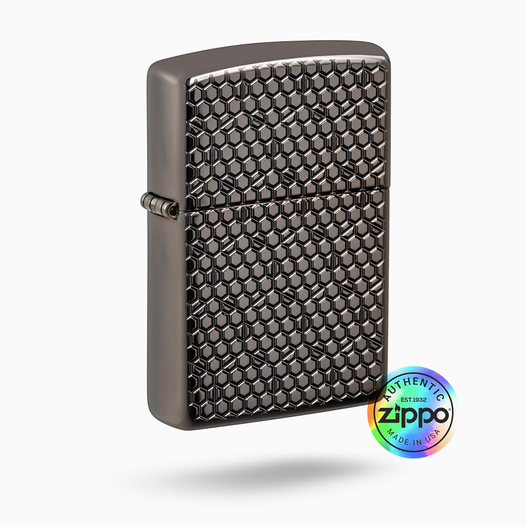 Zippo Hexagon Design  Windproof Lighter