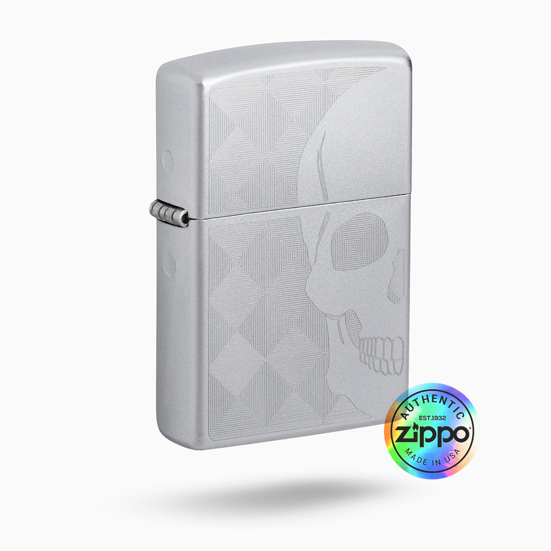 Zippo Skull Design Windproof Lighter