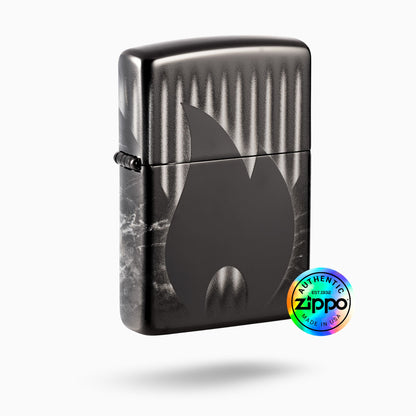 Zippo Flame Icon Design Windproof Lighter