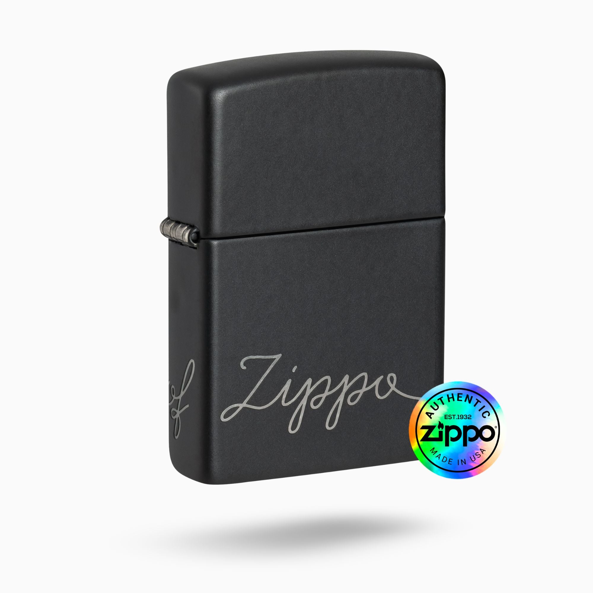 Zippo Script Design Windproof Lighter