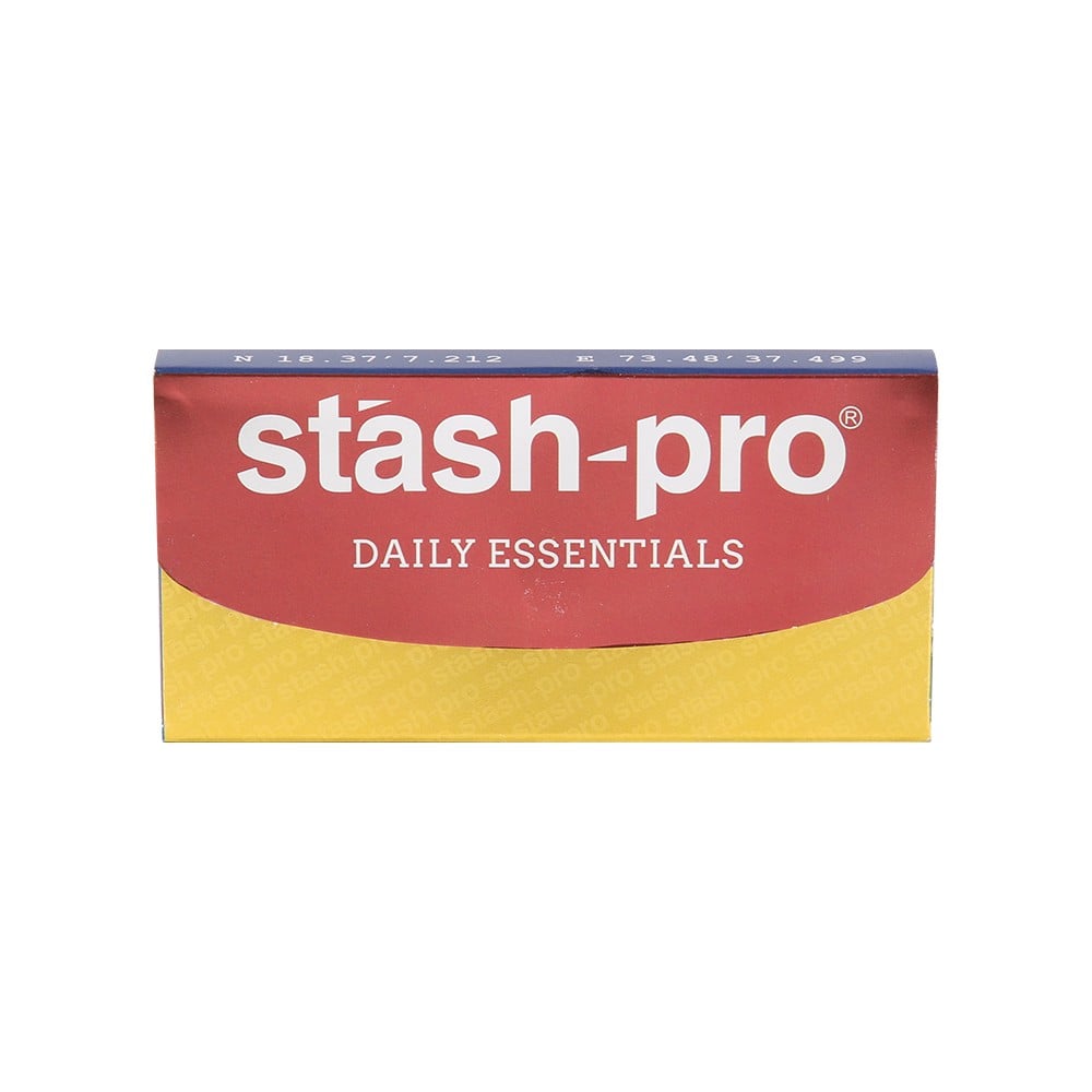 Stash pro Brown Rolling Paper (32 *2) + Roaches (32* 2 tips)  with Crushing Tray - Stash Pro