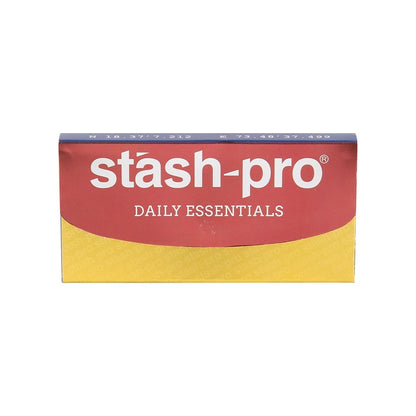 Stash pro Brown Rolling Paper (32 *2) + Roaches (32* 2 tips)  with Crushing Tray - Stash Pro