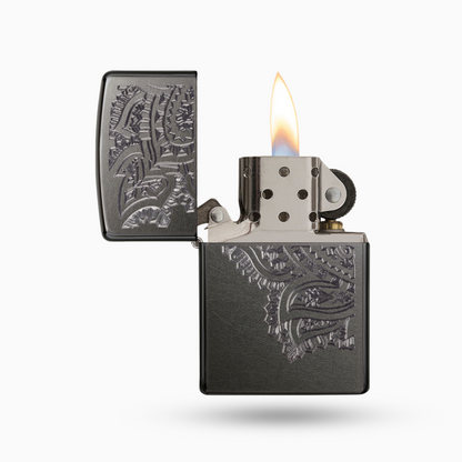 Zippo Iced Paisley Design  Windproof Lighter