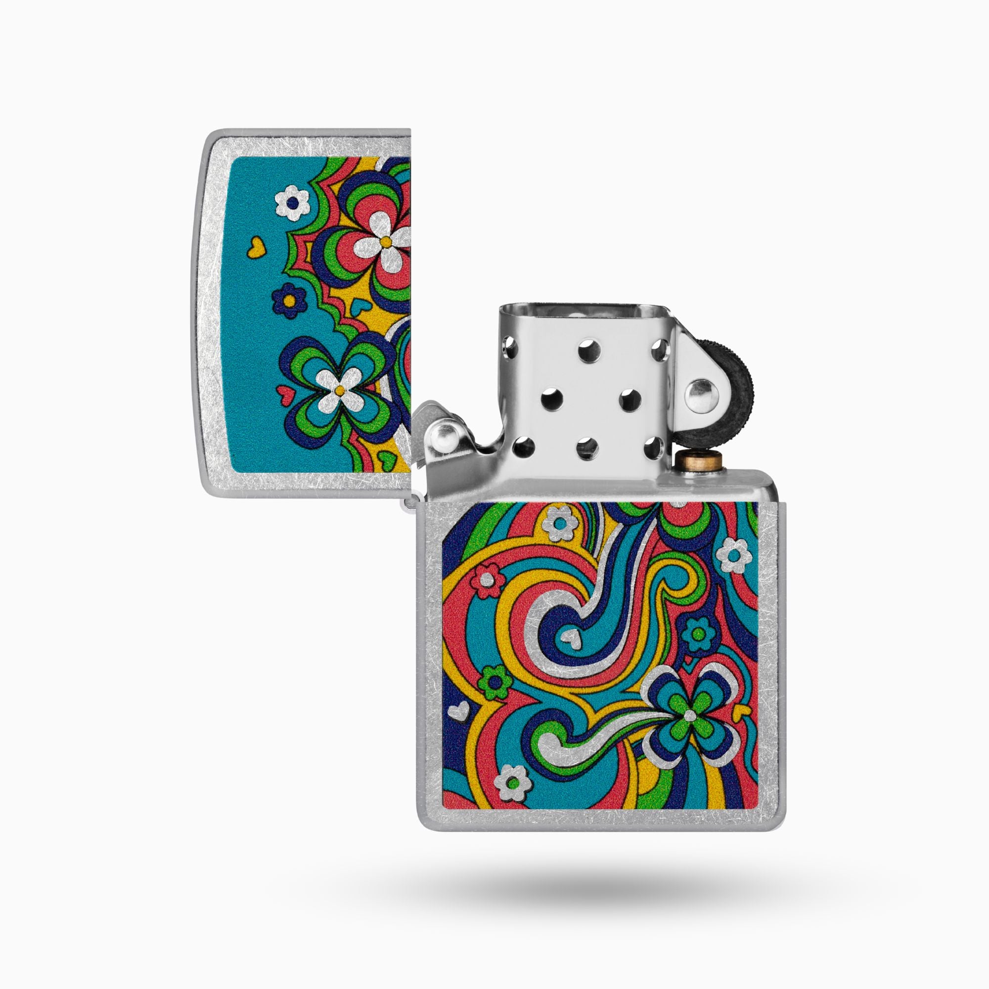 Zippo Flower Power Design Windproof Lighter