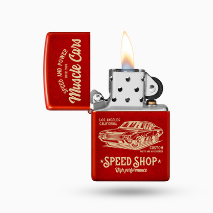 Zippo Muscle Car Design  Windproof Lighter