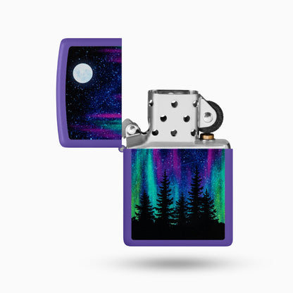 Zippo Northern Lights Design Windproof Lighter