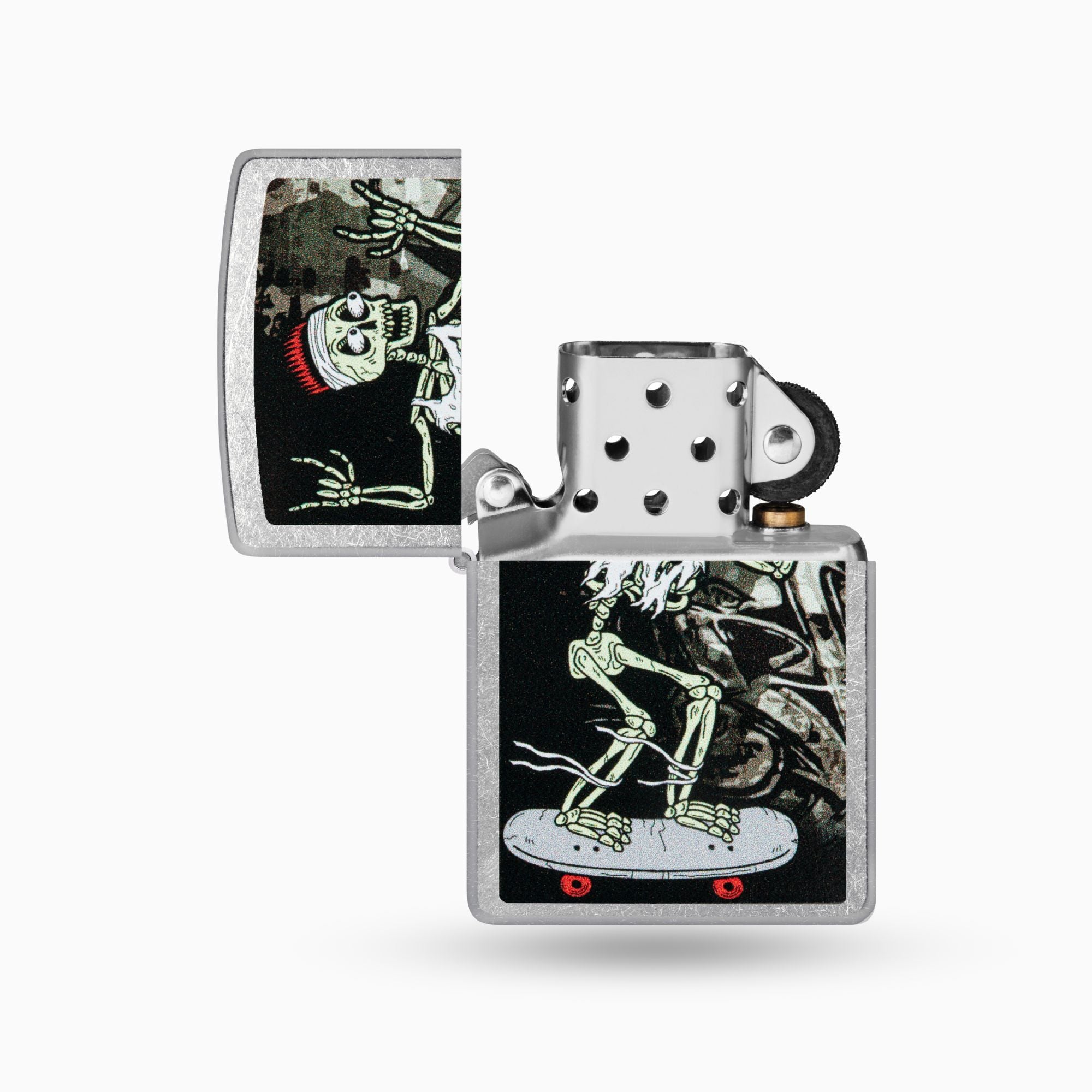 Zippo Skateboard Design Windproof Lighter