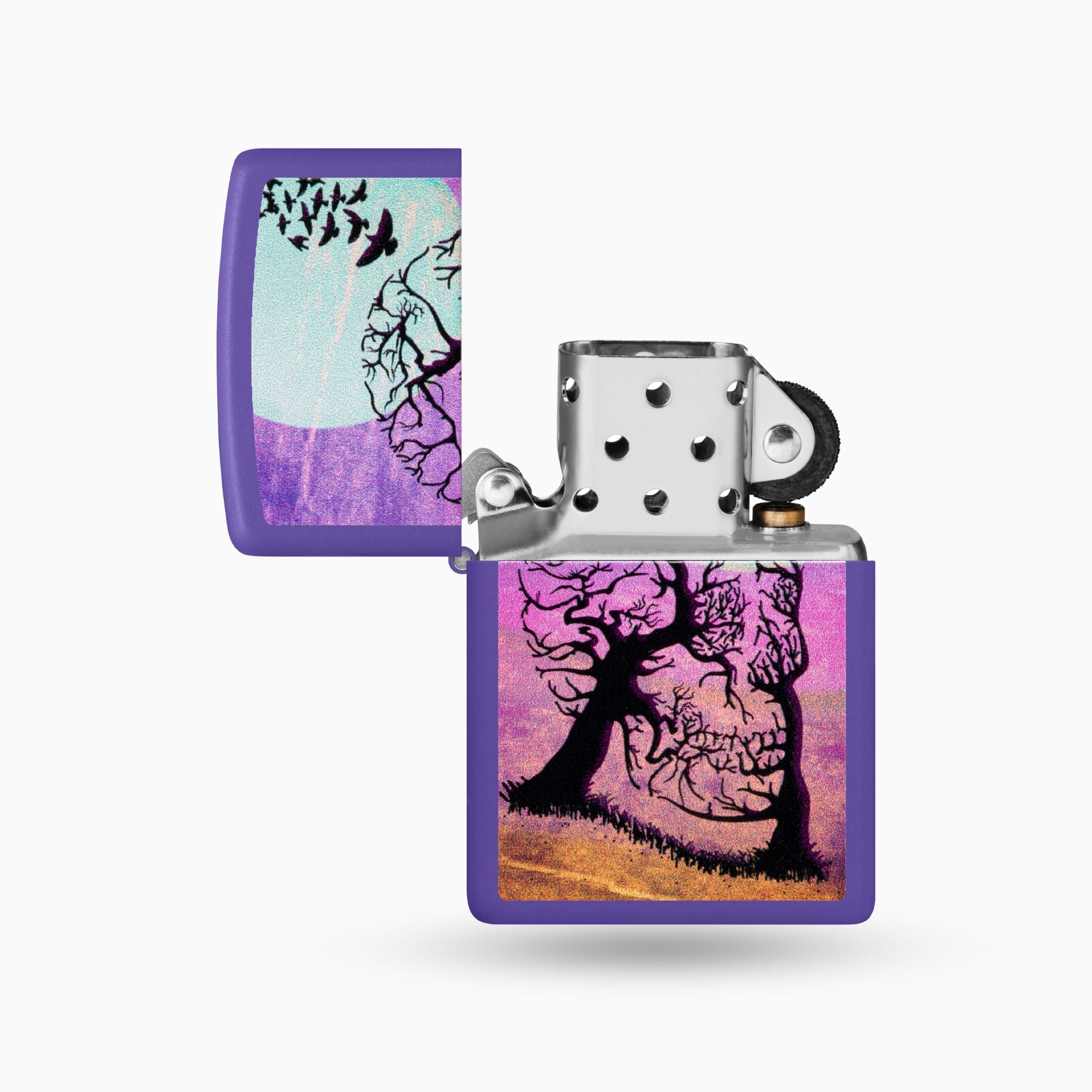 Zippo Skull Tree Design Windproof Lighter