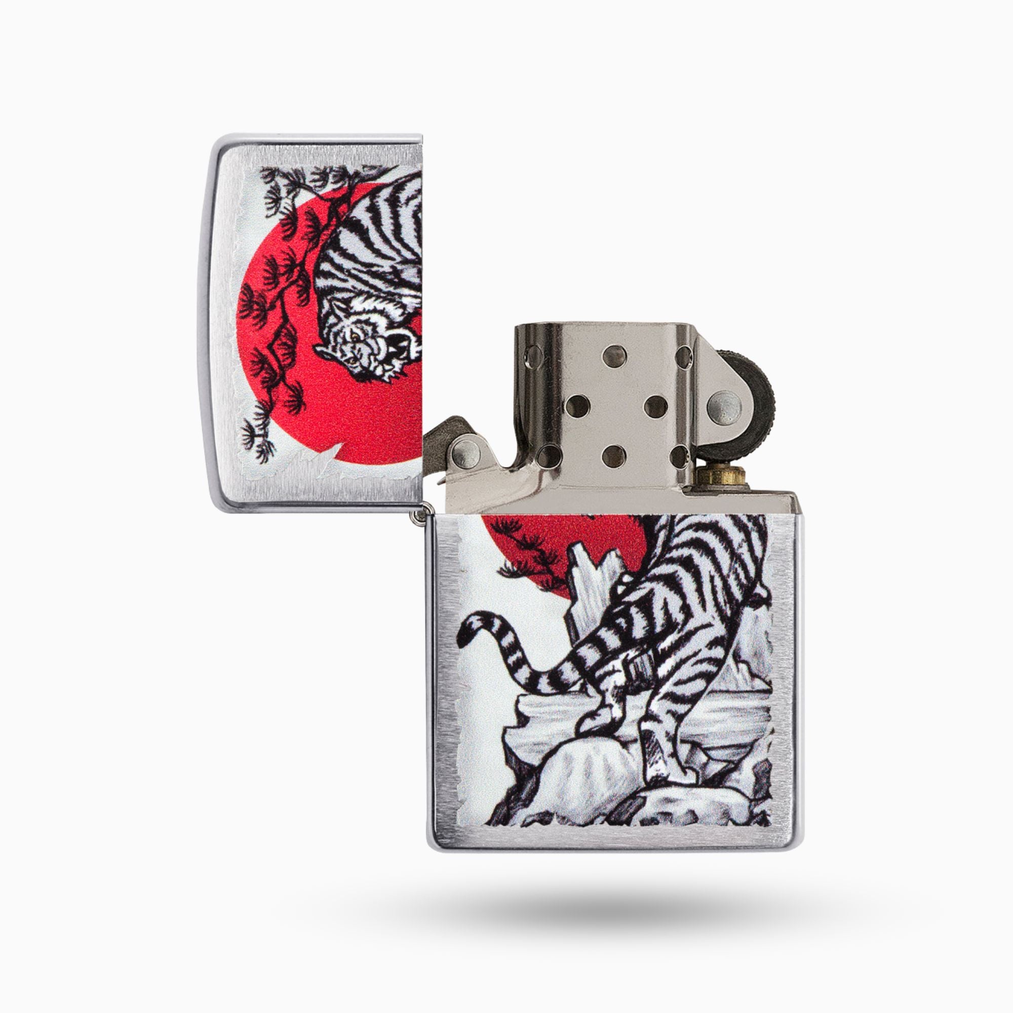 Zippo Asian Tiger Design Windproof Lighter
