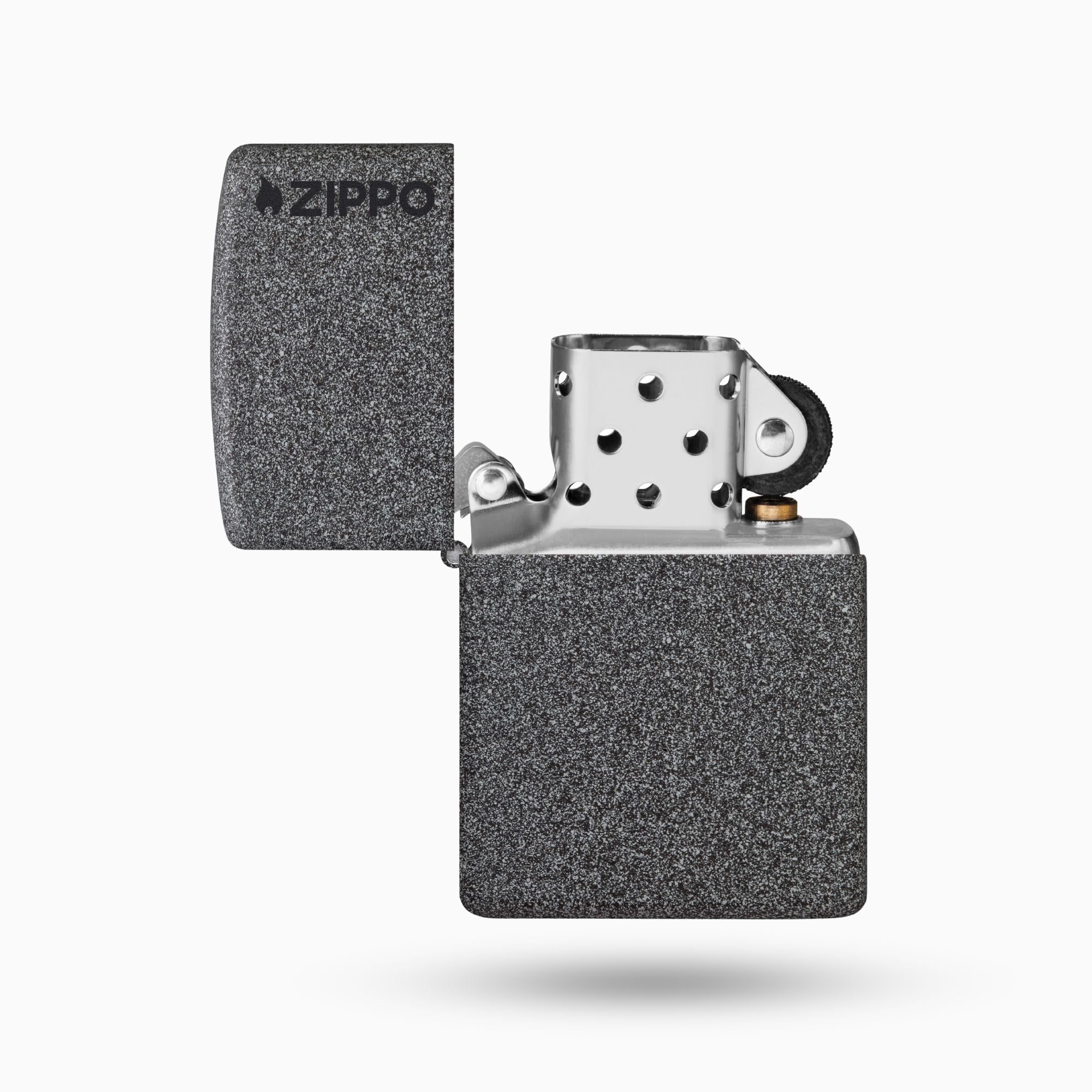 Zippo Classic Iron Logo Windproof Lighter