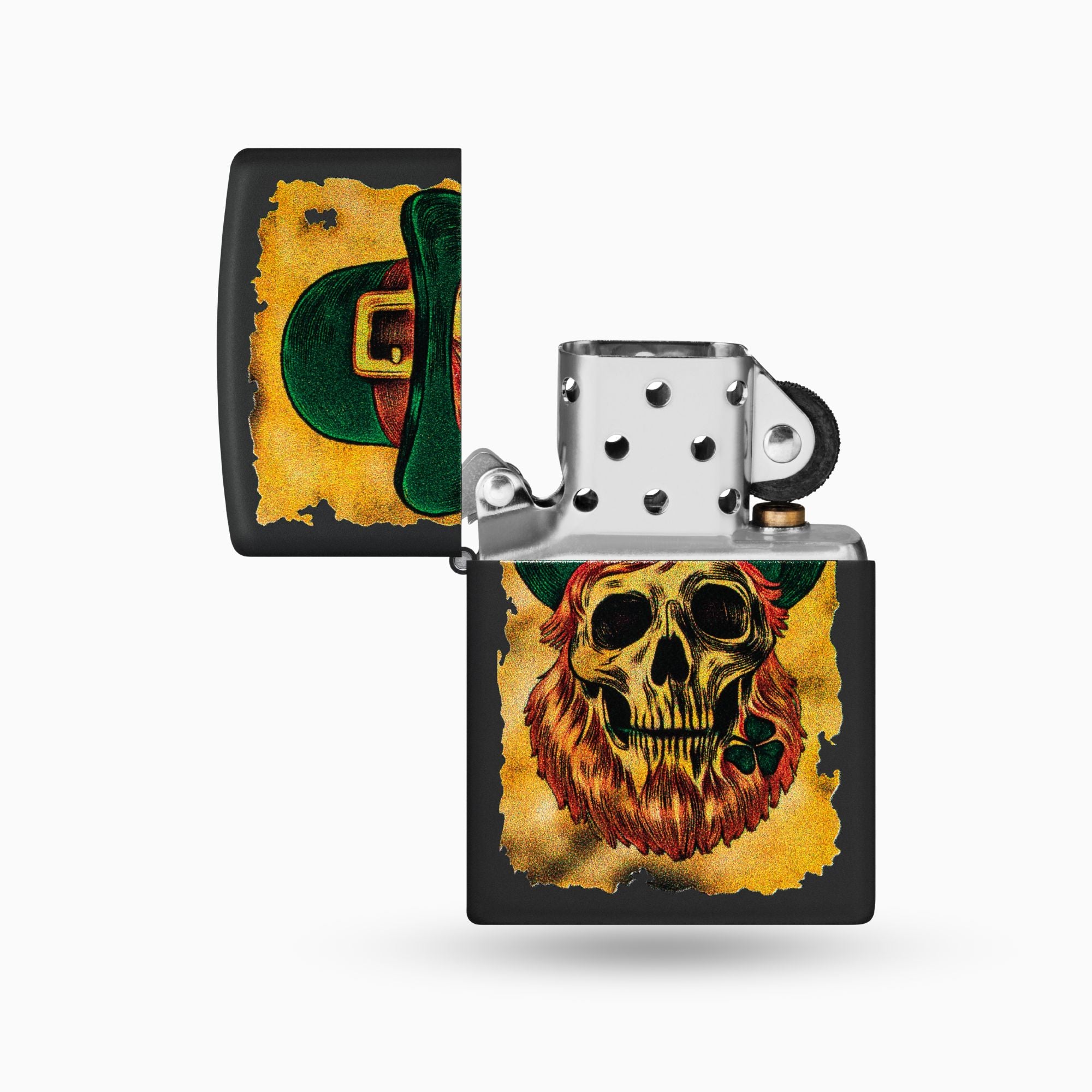 Zippo Lucky Map Design Windproof Lighter
