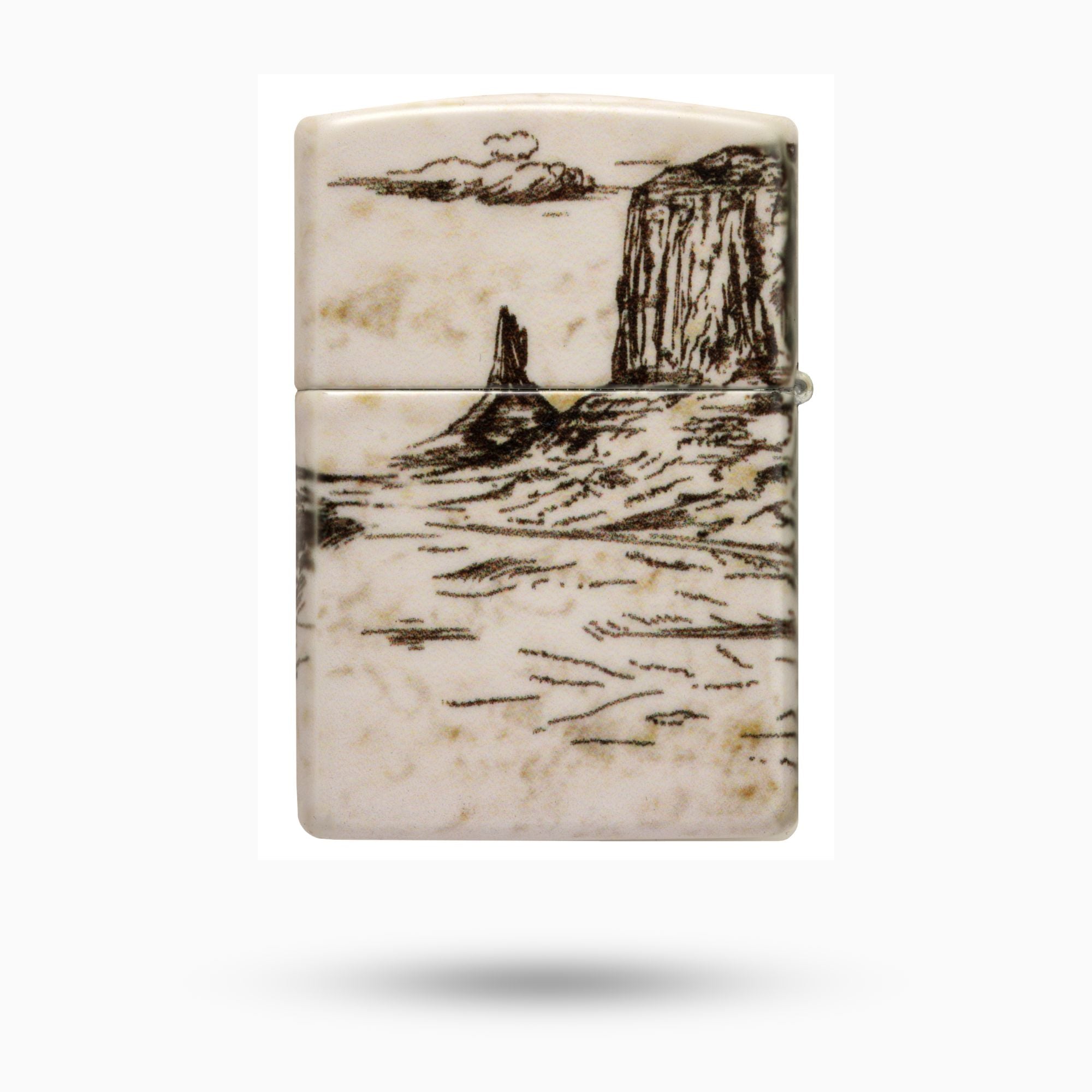 Zippo Wild West Scene Design Windproof Lighter