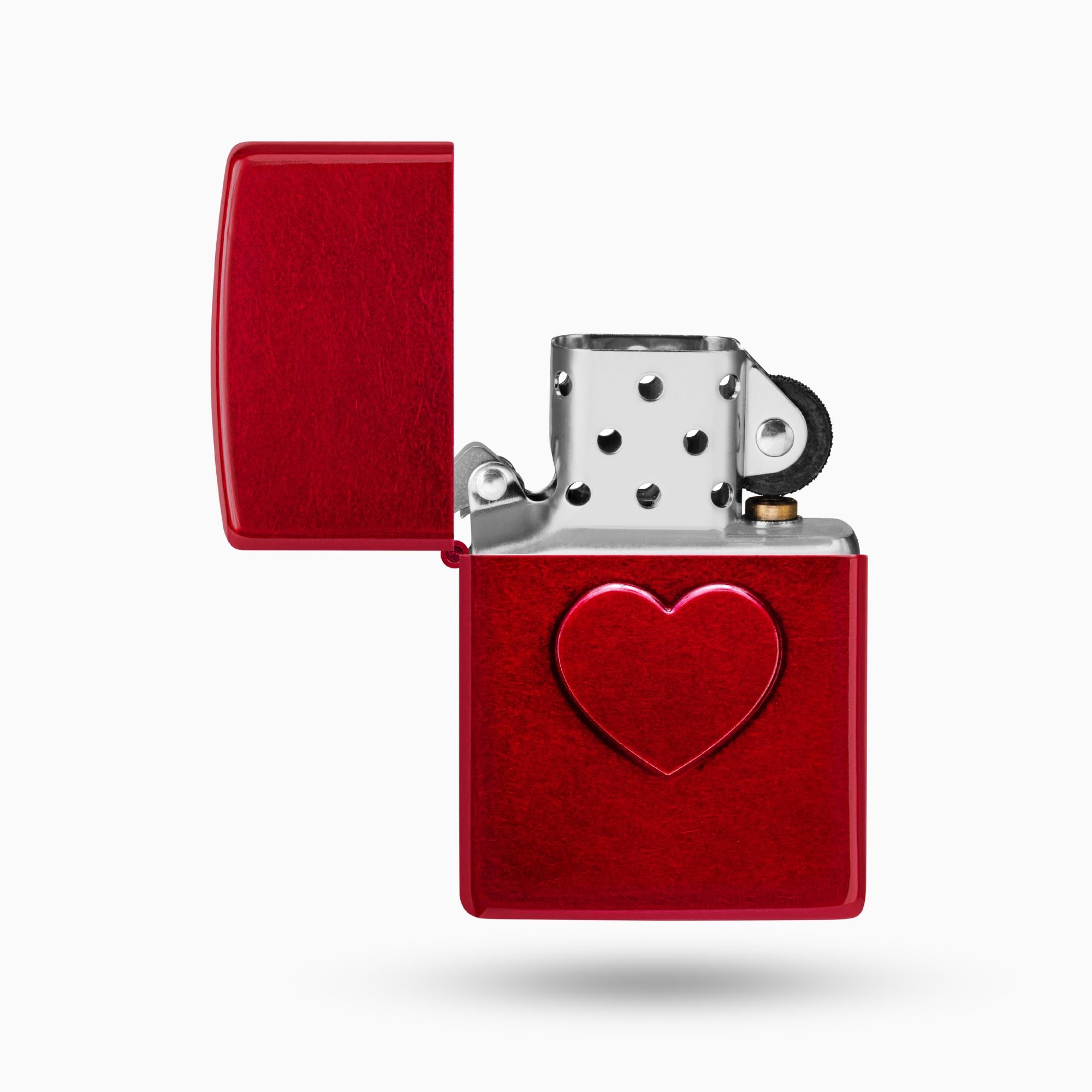 Zippo Stamped Heart Design Windproof Lighter