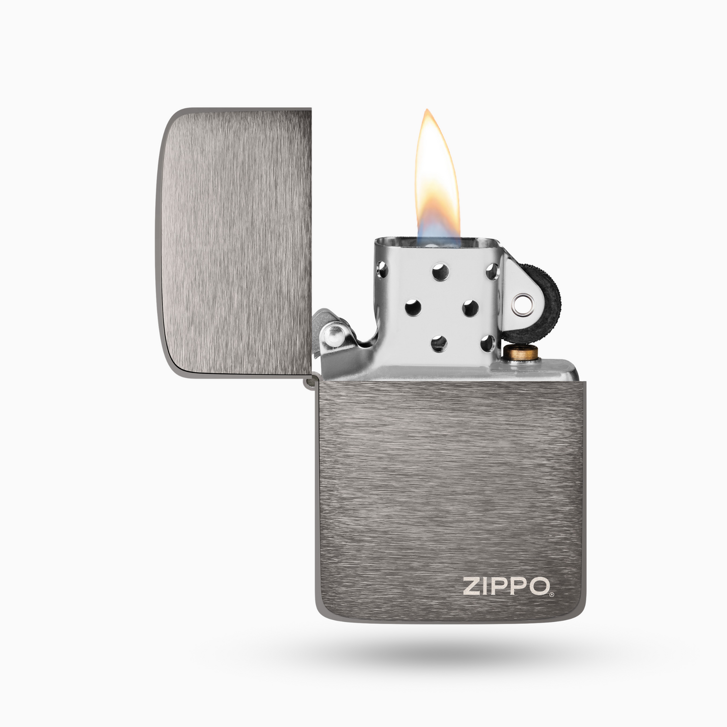 Black Ice 1941 Replica ZIppo Logo Windproof Lighter