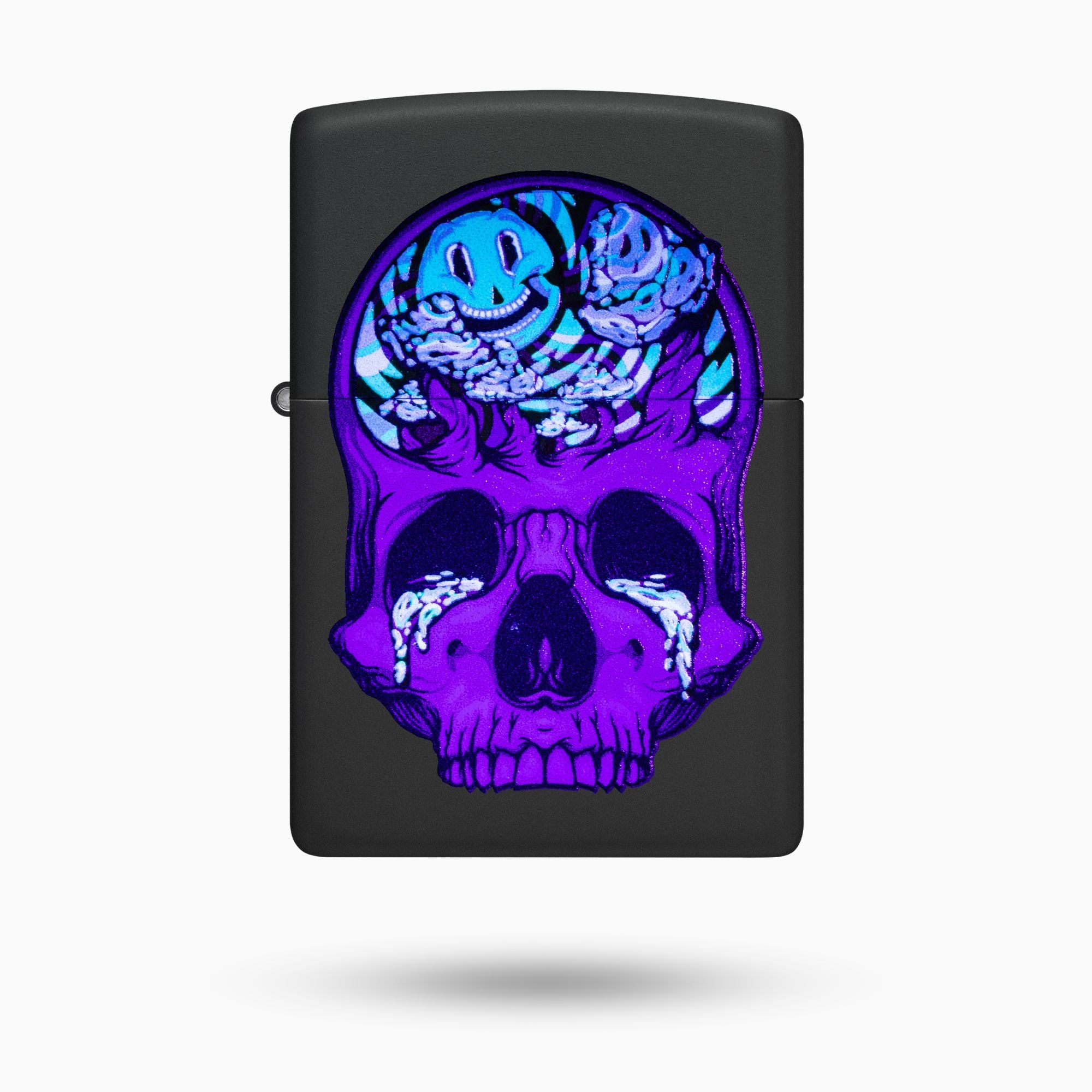 Zippo Skull Moon Design Windproof Lighter