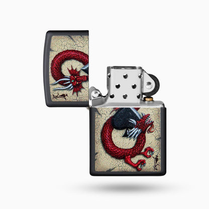 Zippo Dragon Ace Design Windproof Lighter